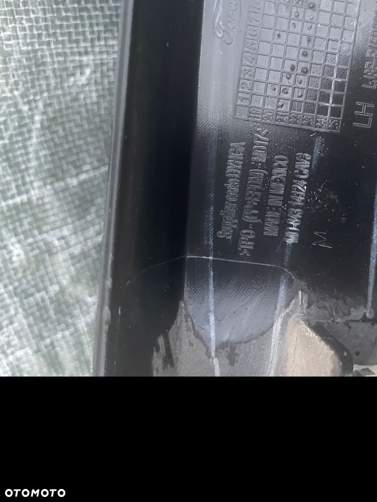 FORD MUSTANG MACH E 20- LISTWA BŁOTNIKA LEWY PRZÓD Oryginał - 5