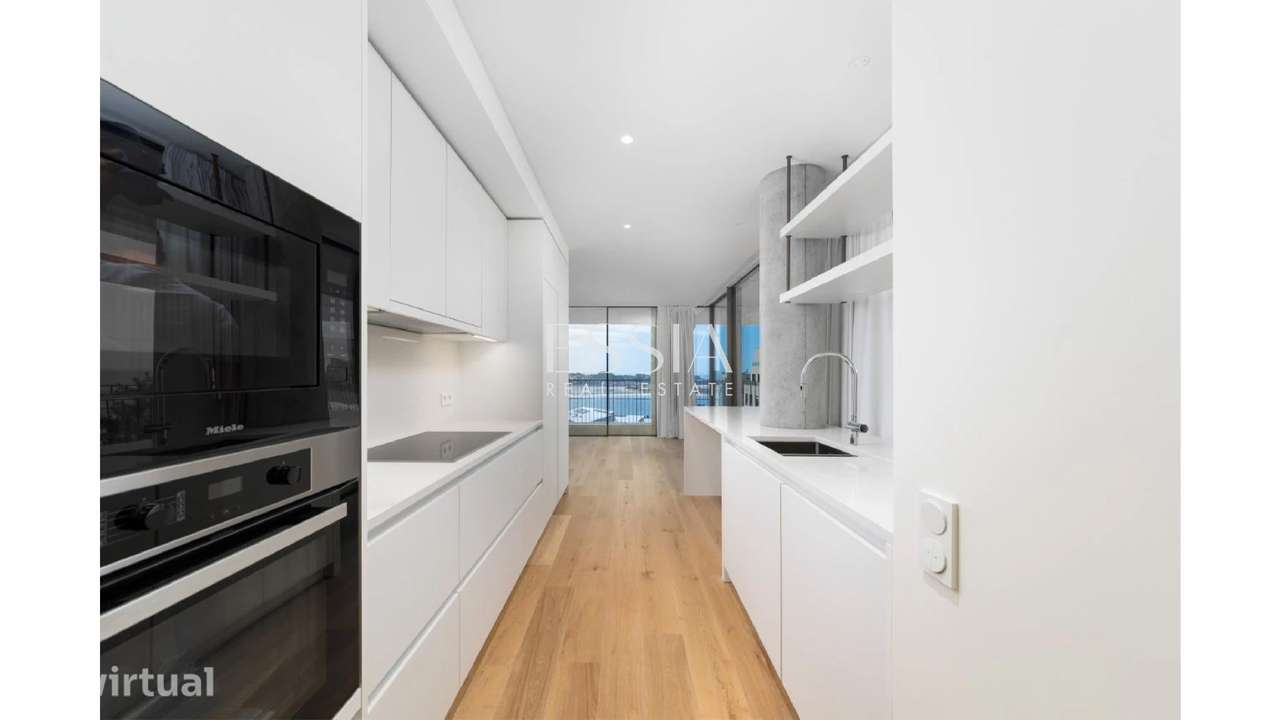 Apartamento T3 I Vista Rio e Mar na Miramar Tower - Grande imagem: 4/11