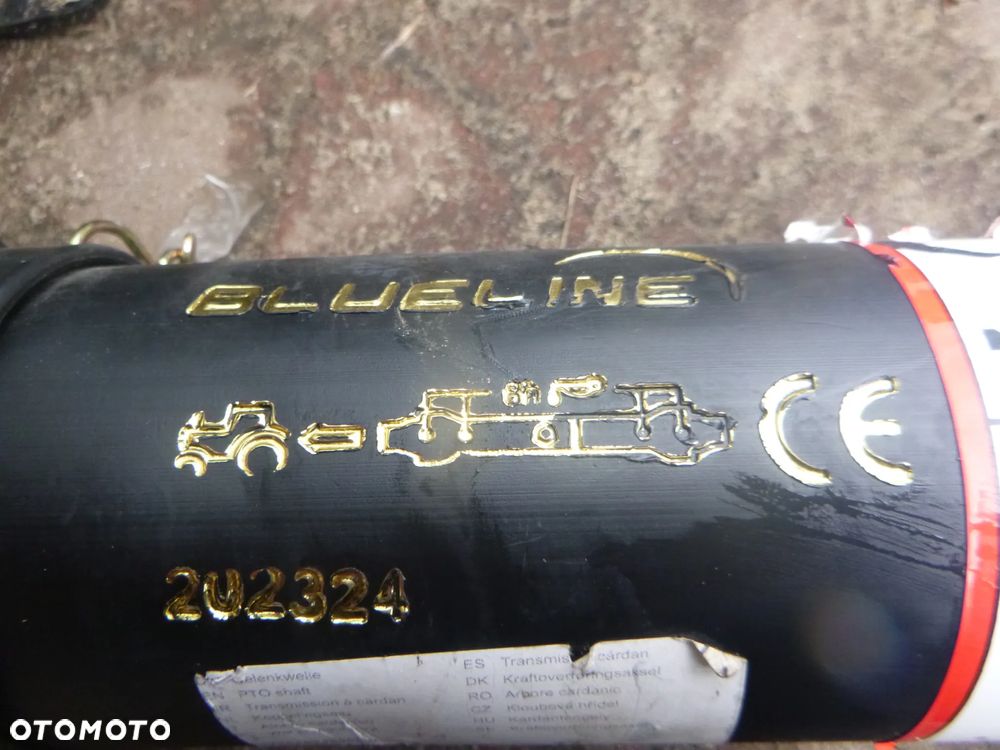 przekażnik szerokokątny  nowy Wałek  wał WOM 1x szerokokątny cytryna G5 G6 1210mm - 4