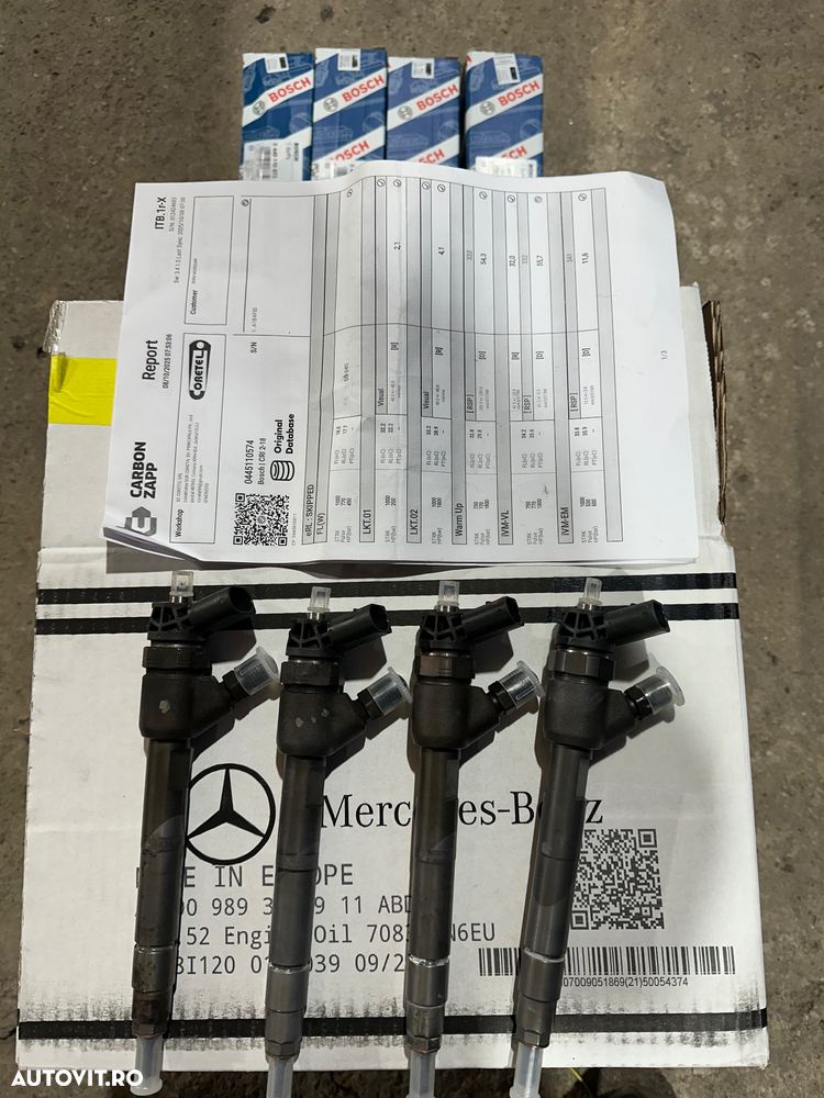 Injectoare Bosch Mercedes w447 - 1