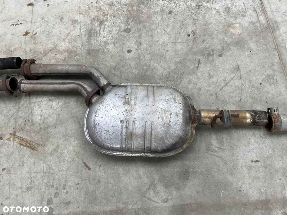 Wydech Mercedes w210 KOMBI 95-02r. 3.2 v6 benzyna KOMPLETNY tłumik katalizatory PEŁNE NIE WYBITE - 6