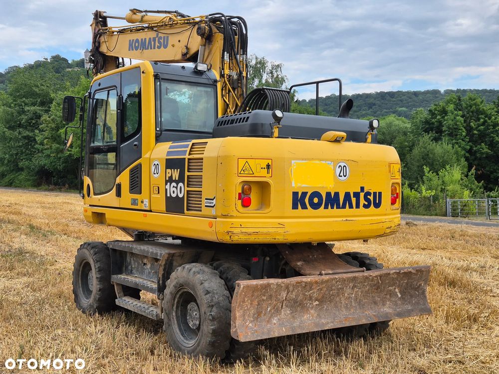 Komatsu pw 160-8,Rototilt z Niemiec,2017 Rok .tylko 6560 mth.148,140,180. - 5