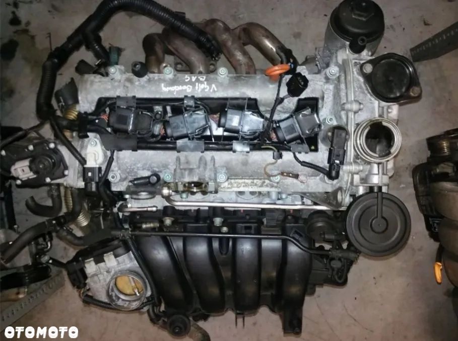 SILNIK SŁUPEK VW GOLF V 5 TOURAN 1.6 FSI BAG AXU BKG - 2