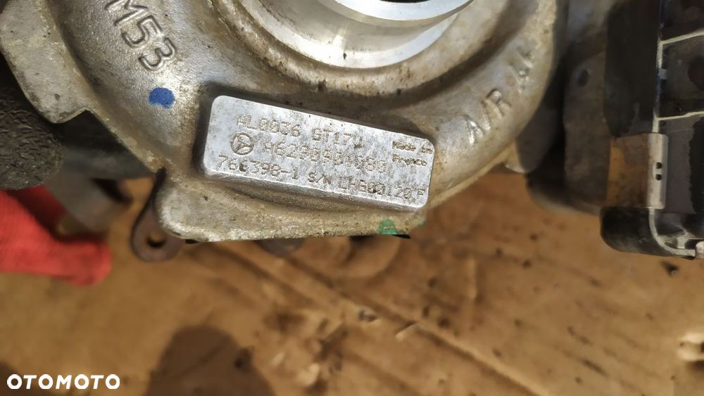 MERCEDES gl ml 164 4,2  cdi turbosprężarka turbina OM 629  6290901180  6290901080 - 3
