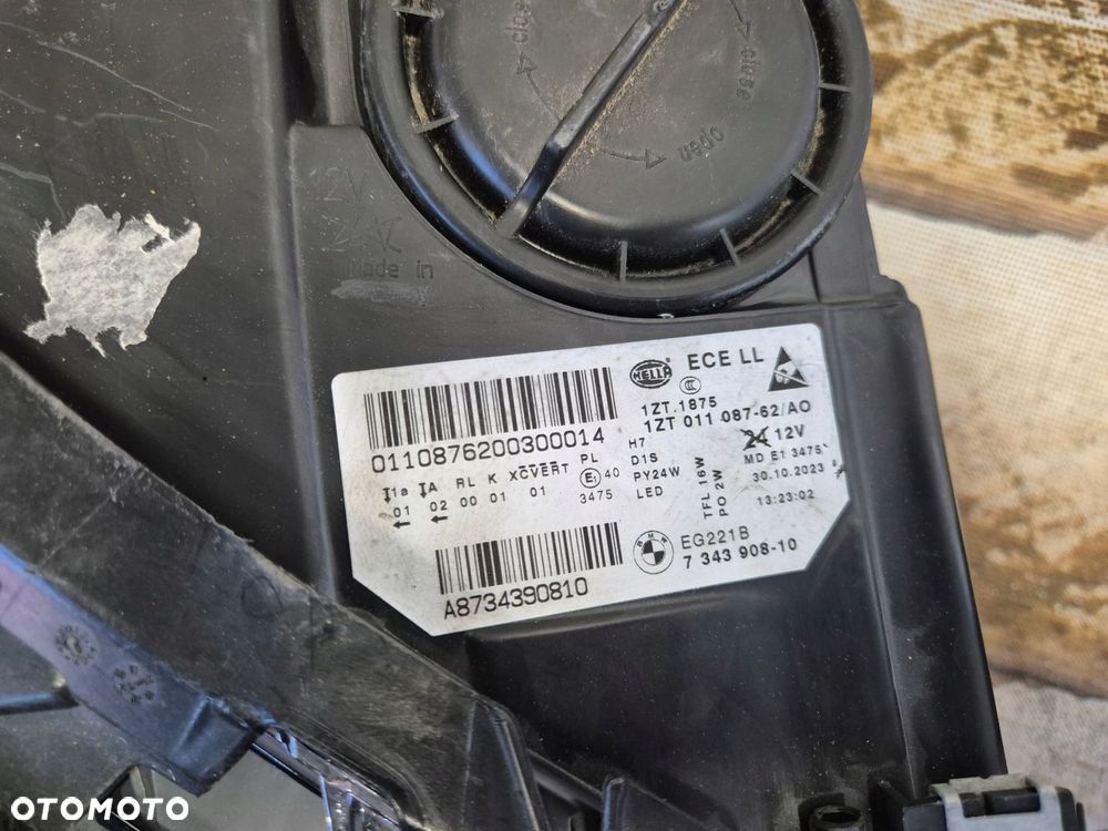 bmw 5 f10 f11 lift lci xenon skrętny dynamic europejsie lewa lub prawa - 6