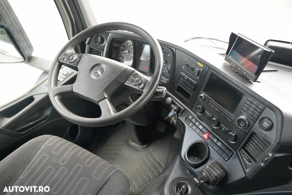 Mercedes-Benz AROCS 2636 / 6X4 / BASCULATOR / + HIAB X-HIDUO 228 E-3 HDS / TELECOMANDĂ / FURCĂ PENTRU PALEȚI / EURO 6 - 32