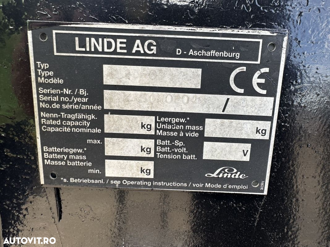 Linde H12D-03 - 7