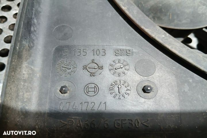 Electroventilator / Ventilator racire motor / AC 13241611 13241612 24 - 4