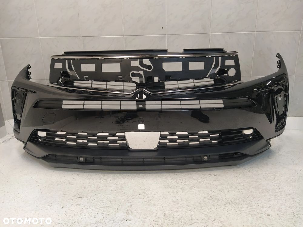 OPEL GRANDLAND X LIFT 2021- ZDERZAK PRZÓD PRZEDNI / LISTWY PDC KOLOR BLACK PERLA ORYGINAŁ - 2