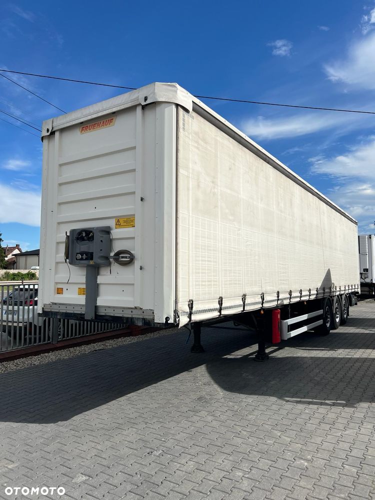 Fruehauf 2016 firanka plandeka mocna podłoga deska szyna bogato wyposażona wron-pol - 6