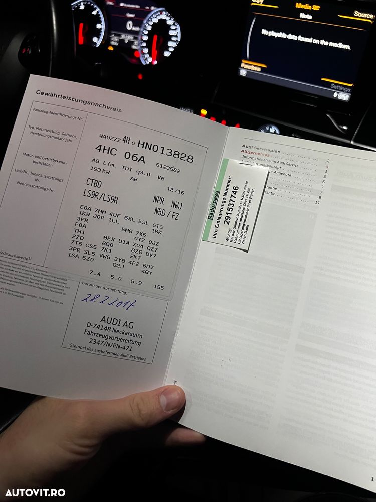 Audi A8 3.0 TDI Quattro Tiptronic - 29