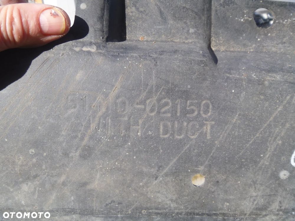 TOYOTA COROLLA E15 SEDAN DOLNA OSŁONA PŁYTA POD SILNIK 51410-02160 ORYGINAŁ - 4
