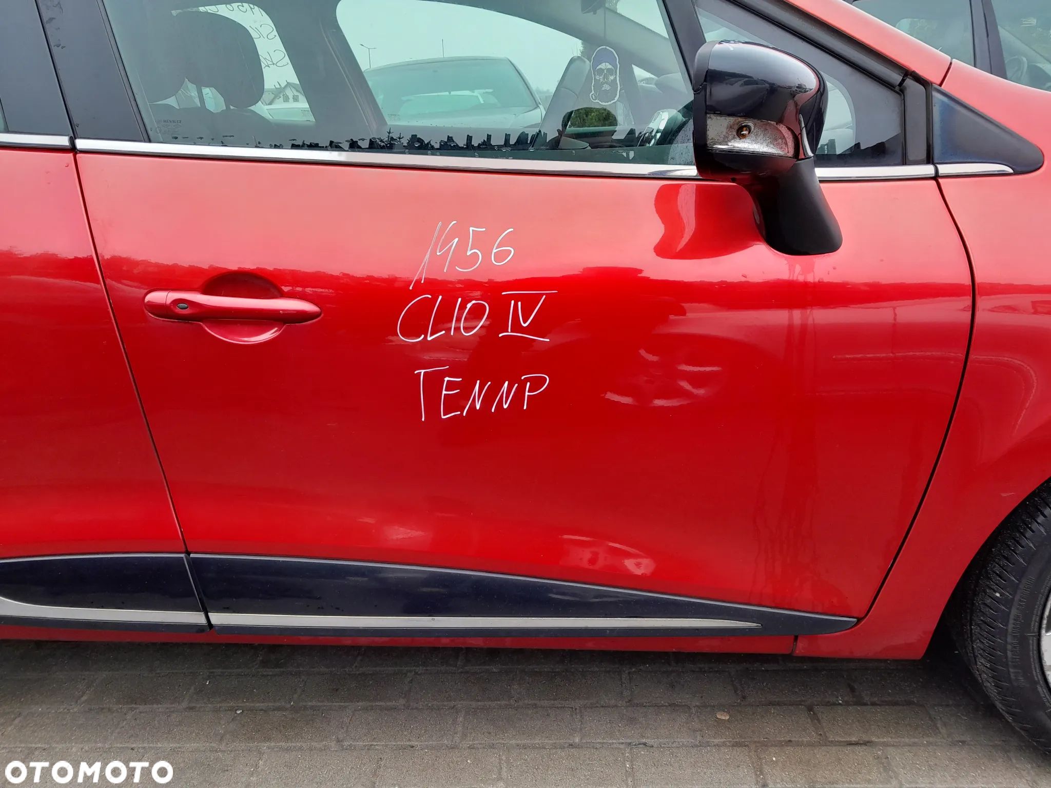 RENAULT CLIO IV DRZWI PRAWE PRZEDNIE PRAWY PRZÓD KOLOR: TENNP - 1