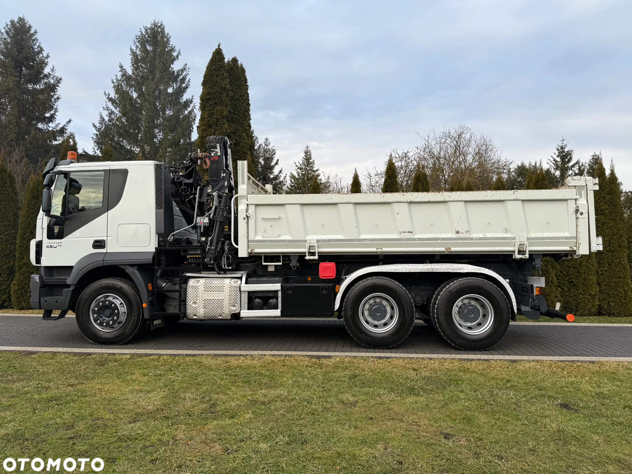 Iveco TRAKKER 450 6X4 PODWÓJNA HYDRO-BURTA HIAB 104 - 6