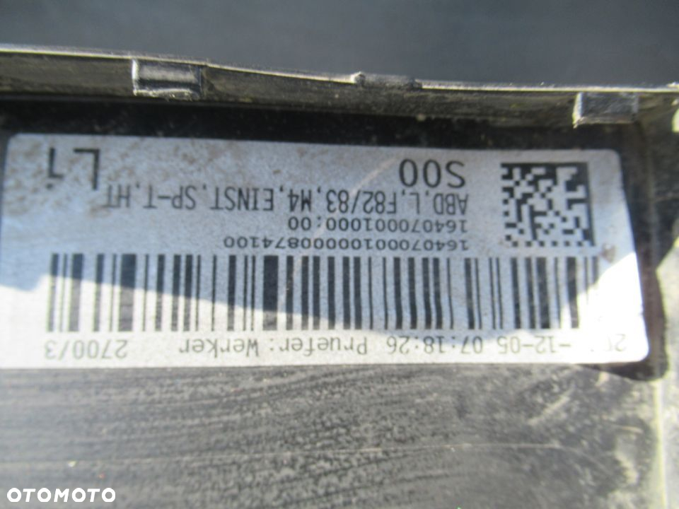 LISTWA PROGOWA PRÓG NAKŁADKA LEWY BMW 4 M4 M-POWER F82 F83 2014- - 15