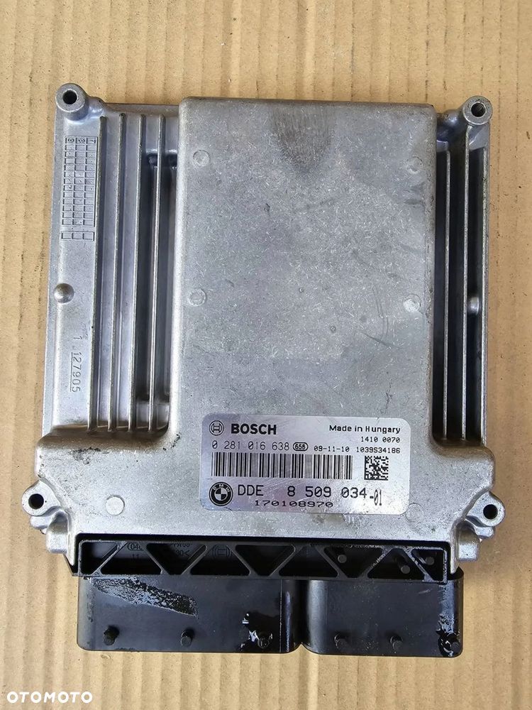 sterownik silnika ecu 0281016638 bmw 5 e60 e61 - 1