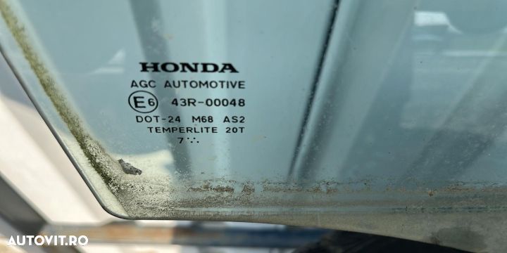 Geam usa spate dreapta 43R-00048 43R-00048 Honda Civic 8 [2005 - 2008 - 3