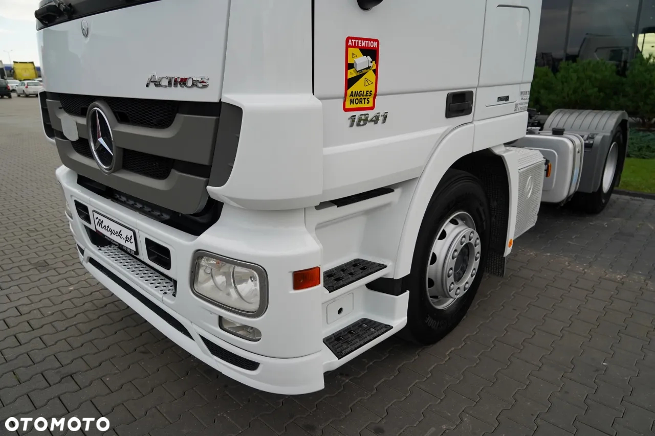 Mercedes-Benz ACTROS 1841 / HYDRAULIKA / SPROWADZONY / PO KONTRAKCIE SERWISOWYM - 11