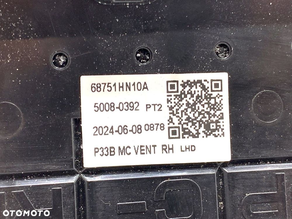 KRATKA NAWIEWU PRZÓD  NISSAN QASHQAI III (J12) 2021 - 2022 1.3 DIG-T 103 kW [140 KM] Hybryda silnik - 5