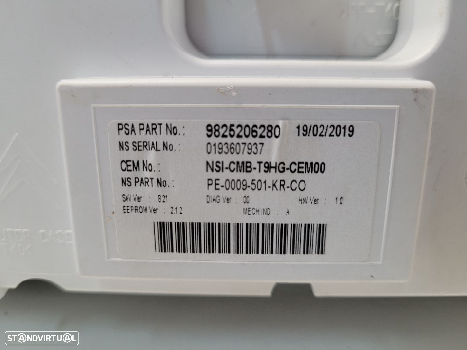 Quadrante Peugeot 308 9825206280 2013-2021 - 4