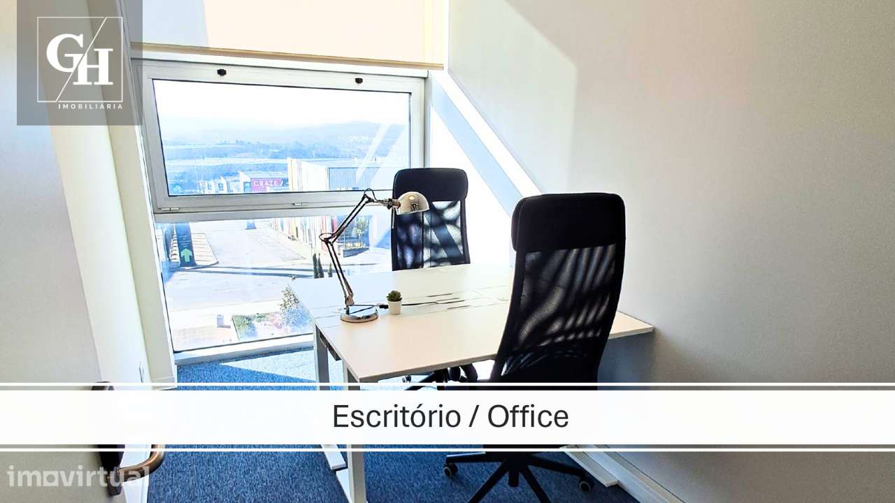 Escritório Equipado para 2 ou 3 Pessoas — Famalicão Central Park - Grande imagem: 5/13