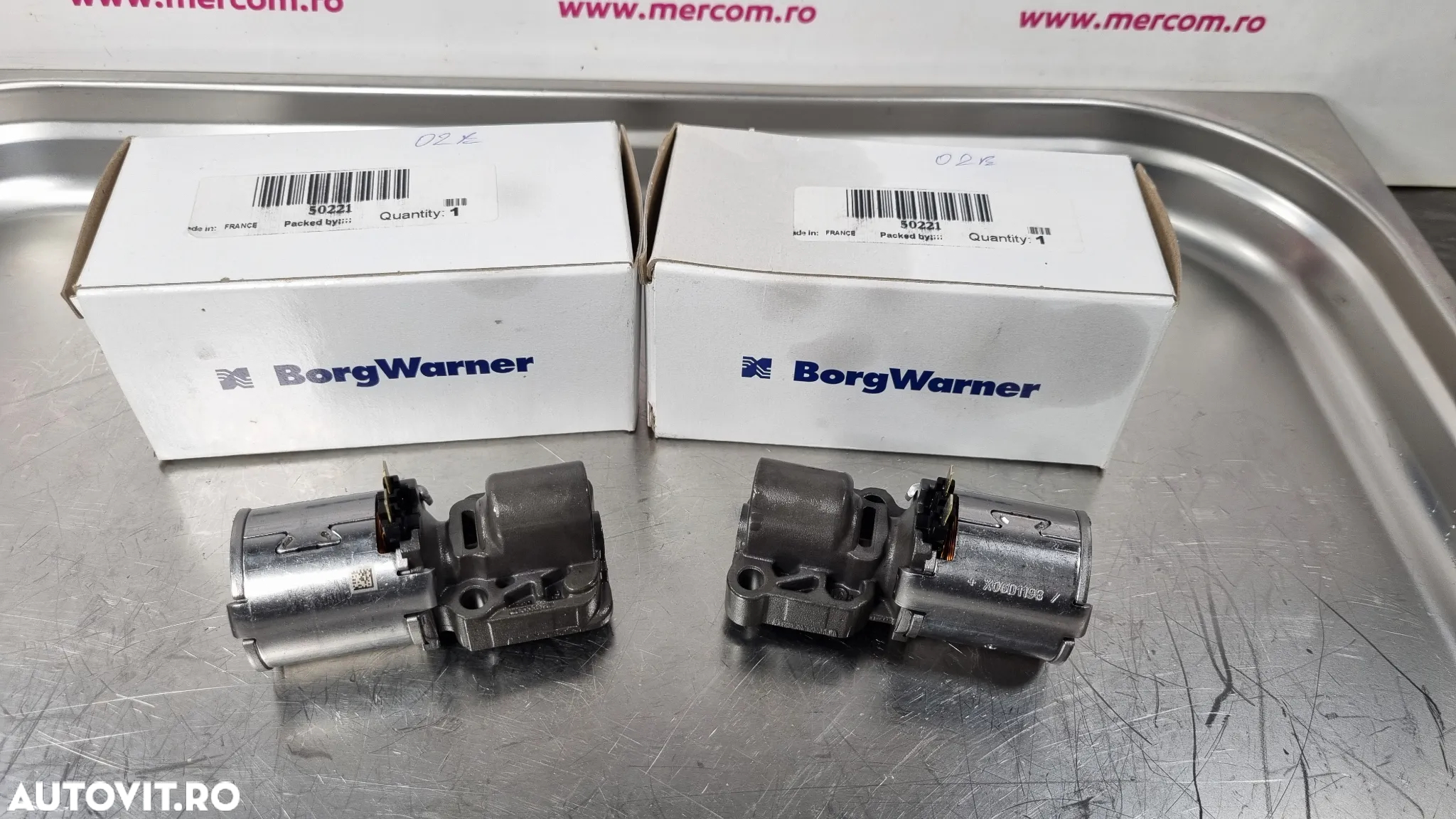 Solenoid Control Presiune Ambreiaj / N215 N216 / DSG 02E DQ250 6 viteze / VW PASSAT CC / GOLF 5 / SKODA OCTAVIA / SUPERB / 2005+ - 5