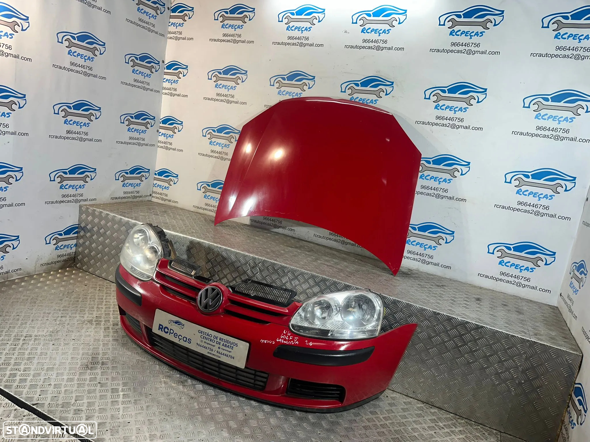 .Frente VW Volkswagen Golf 5 MK5 2003 - 2008 - 4