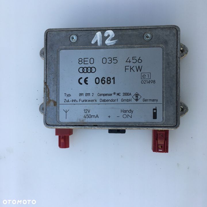 WZMACNIACZ MODUŁ ANTENY AUDI A6 C5 8E0035456 - 1