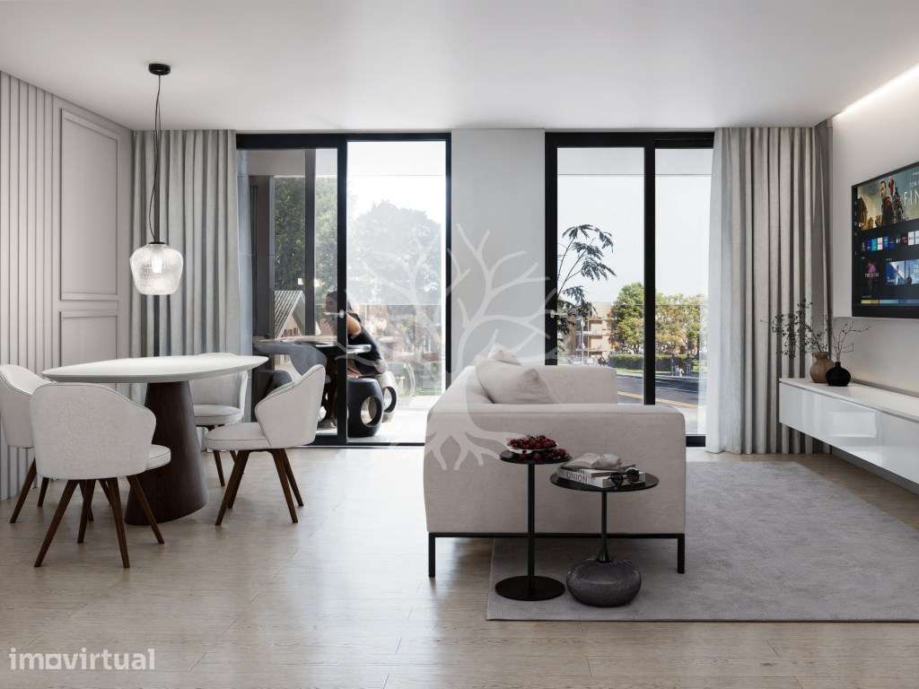 Apartamento T1 em construção com varanda e lugar de garagem, São Jo... - Grande imagem: 5/13