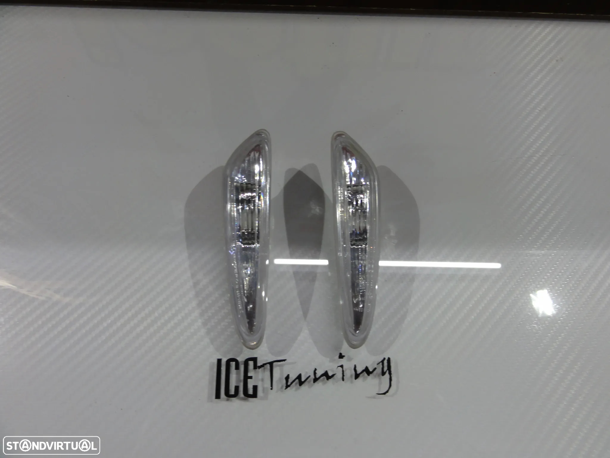 Piscas, Farolins Laterais + lâmpadas cromadas para BMW E81, E82, E84, E87, E88, E46 +01, E60, E61 E90 E91 E92 E93 escurecidos ou em cristal - 16