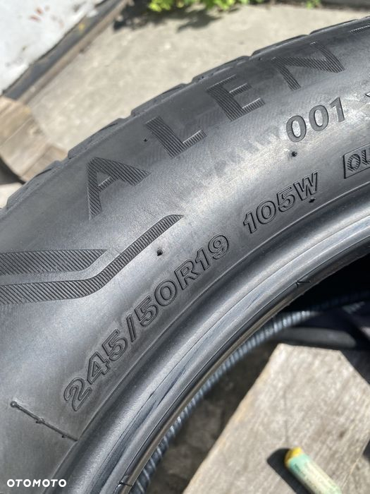 2x opony letnie 245/50/R19 105w bridgestone alenza 001 6.2mm - 5