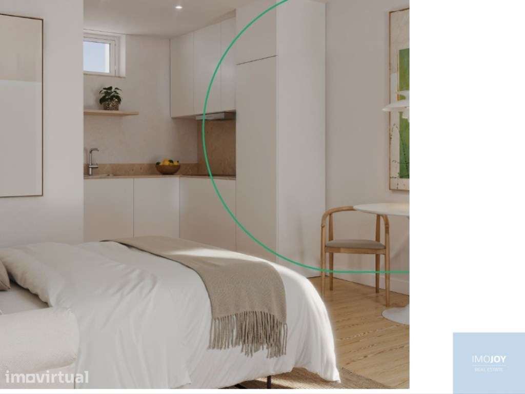 Apartamento T1 em Campo de Ourique - Grande imagem: 2/9