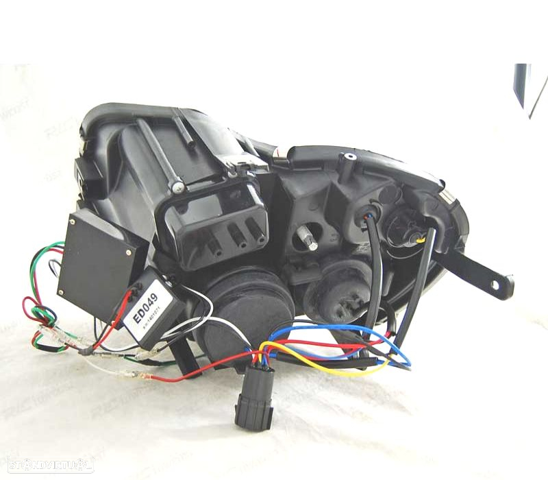 FAROIS FRONTAIS LUZ DIURNA ALFA ROMEO MITO 08-19 FUNDO CROMADO - 3