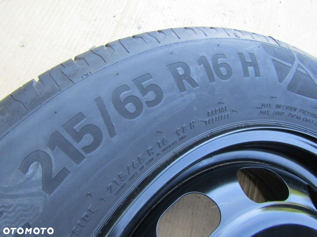 1x Felga Koło Zapasowe Dojazdowe 16 Peugeot 2008 II 6,5j 4x108 ET32 215/65 - 3