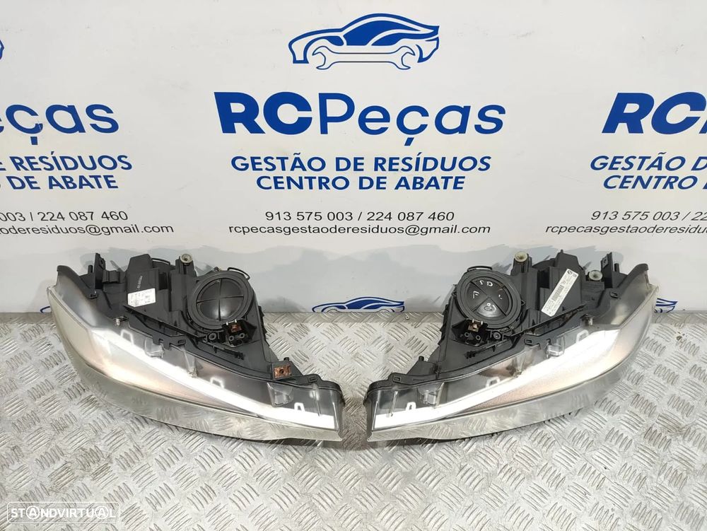 Conjunto Farol Otica Frente Frontal Direita Original Halogenio Valeo BMW Serie 3 F30 Carro Sedan F31 Touring Carrinha 2011 a 2018 - 5