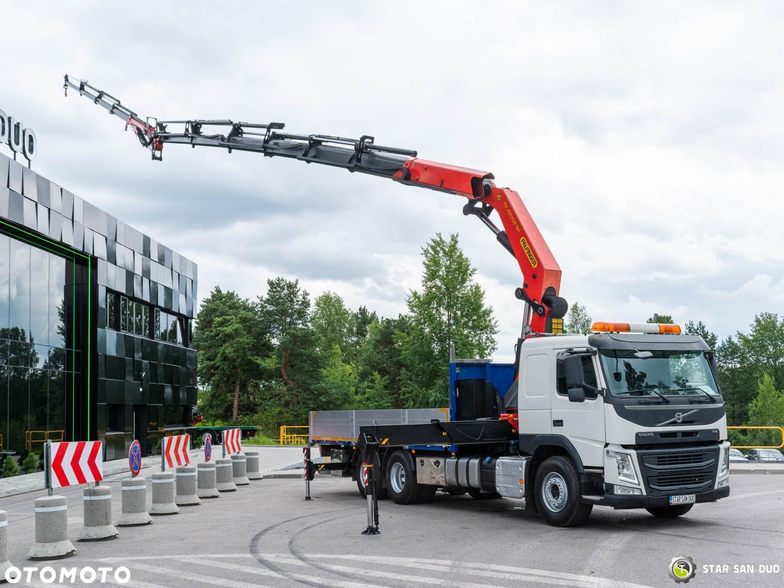 Volvo FM 460 6x2 PALFINGER PK 42002 FLY JIB HDS Żuraw Crane - 4