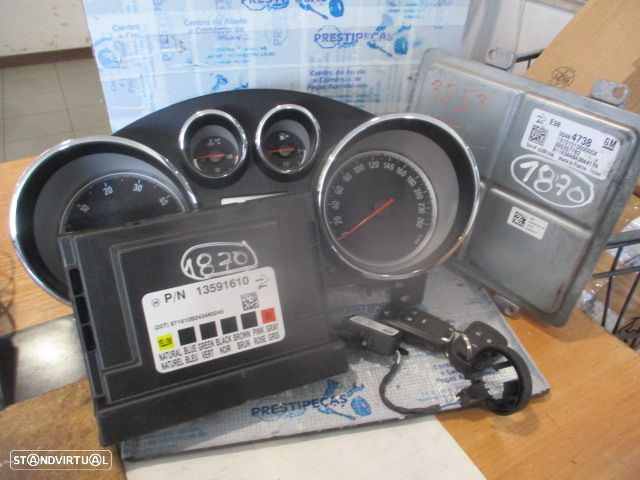 Centralina 55484738  395357783  13460582  600775881  13500157  13591610  OPEL ASTRA J 2015 1.6 CDTI 110CV 4P BRANCO ORIGINAL - 1