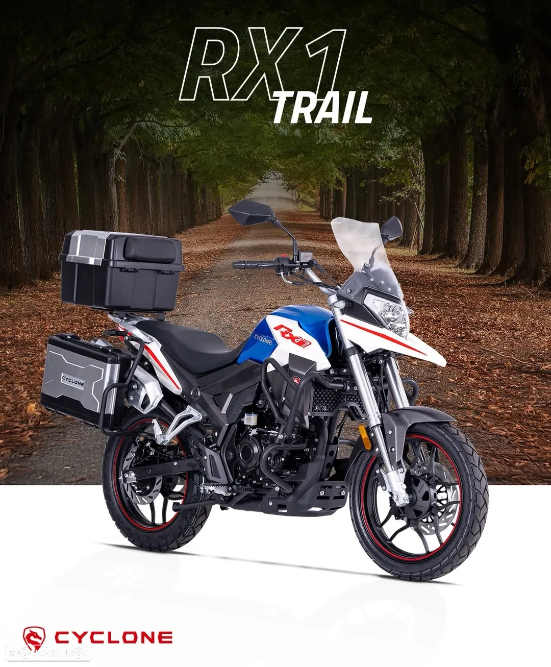 Cyclone RX1 125 TRAIL 3MALAS nova - 5