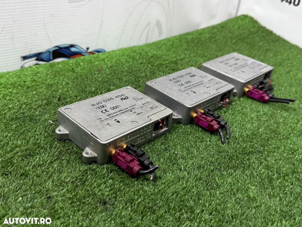 AMPLIFICATOR ANTENA (3 BUC.) AUDI A4 AVANT 2.0 DIESEL 2009 2009-2016 AUDI A6 C6 SEDAN 2.0 DIESEL 2009 2006-2010 COD OEM 8J0035456 - 2