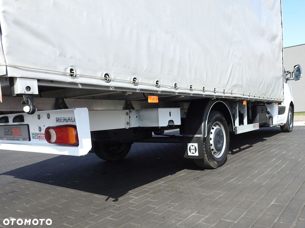 Renault MASTER  PLANDEKA 10 PALET WEBASTO TEMPOMAT LEDY PNEUMATYKA KLIMATYZACJA  165KM - 17