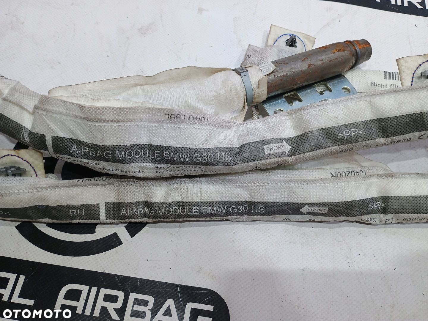 BMW 5 G30 AMERYKA USA AIRBAG DACHOWA KURTYNA LH  RH KOMPLET ORYGINAŁ - 6