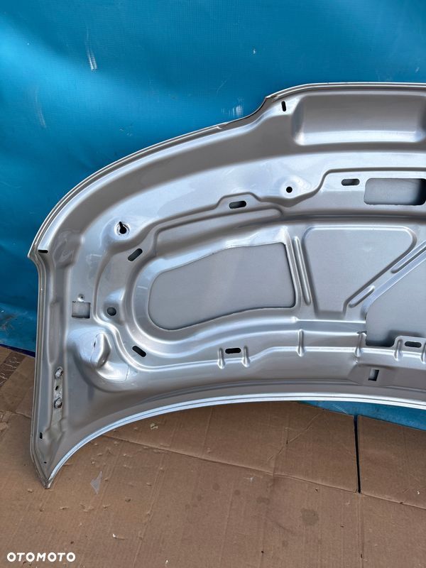 VW T5 TRANSPORTER MULTIVAN 03- maska pokrywa silnik srebra metalik - 11