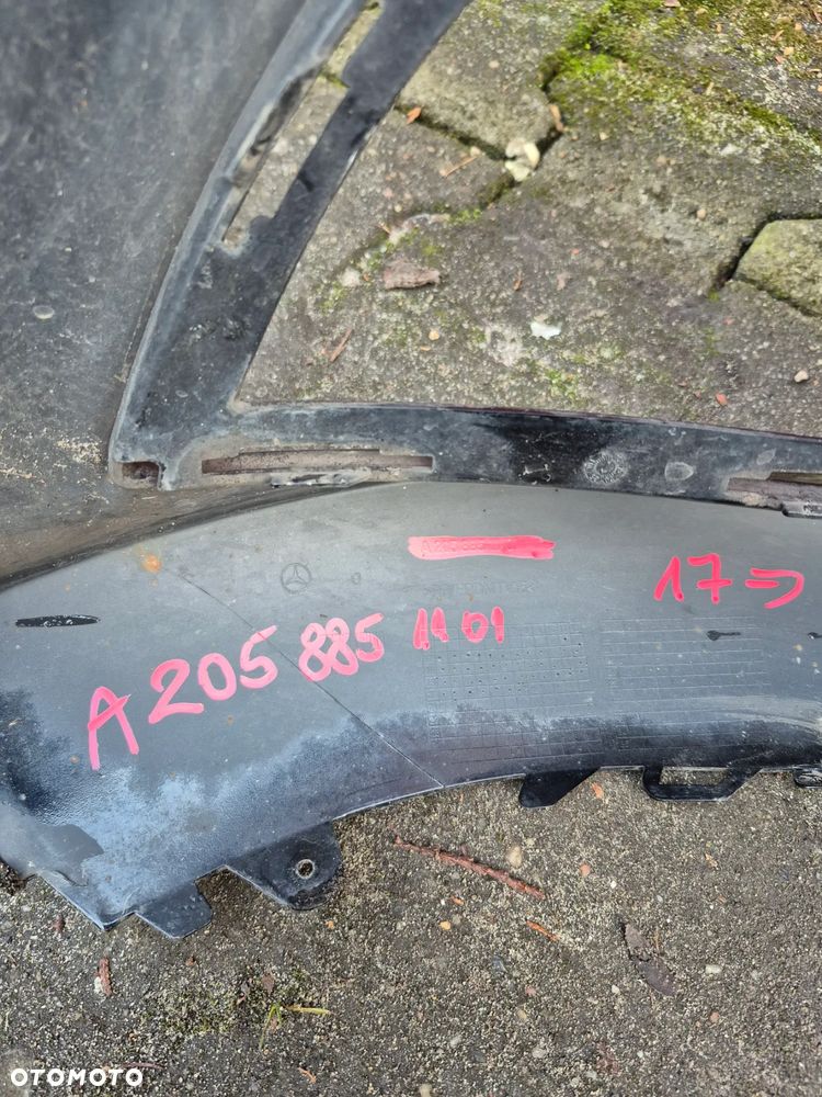 Mercedes C klasa W205 lift zderzak przedni A2058851101 - 9