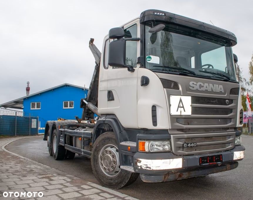 Scania G440 6x2 Hakowiec MEILLER / Oś skrętna podnoszona  / Euro 5/ - 2