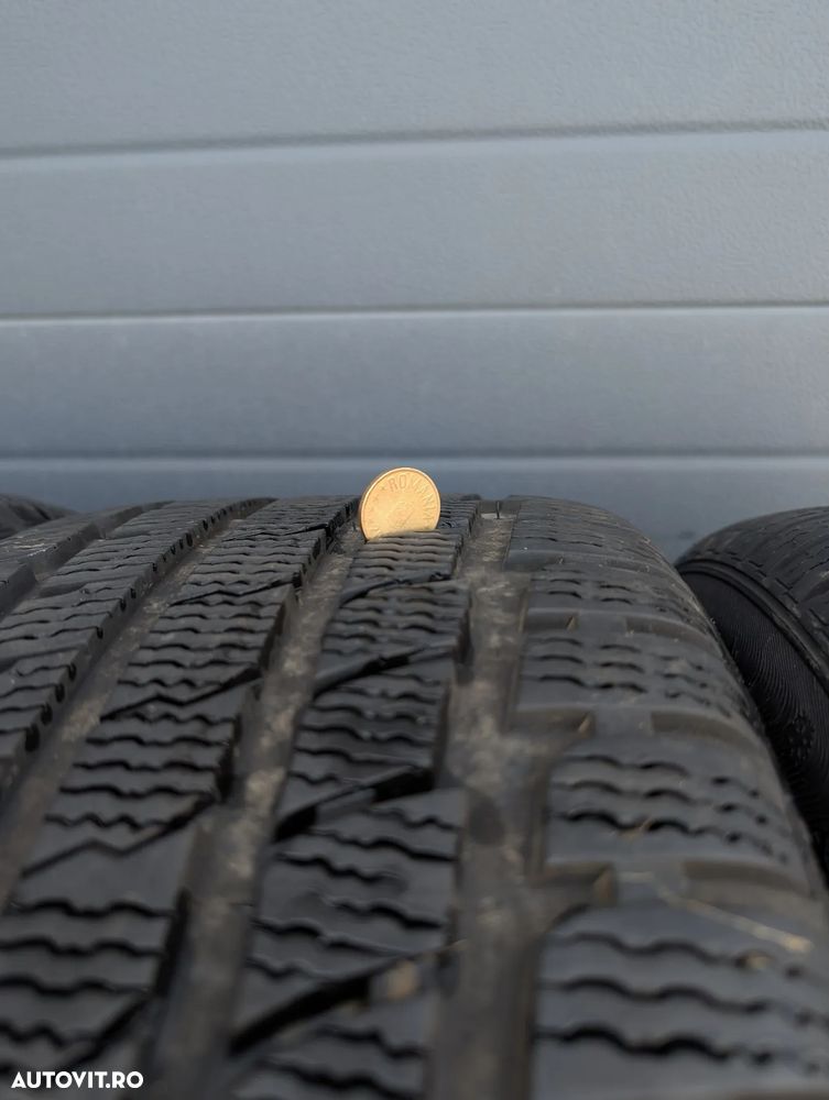 Jante DEZENT 17'' 5x112 KBA 47688 Audi Vw Skoda Seat+anvelope iarna 225/50 R17 KUMHO dot 2013 - 9