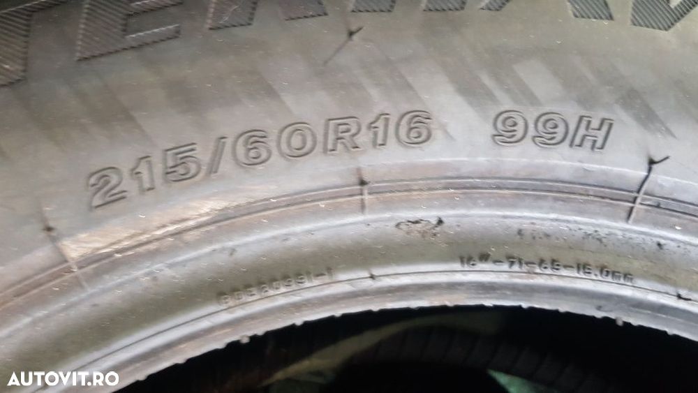 Anvelope 2x215 60 16 firestone iarnă dot 20 mm 5.3 - 6