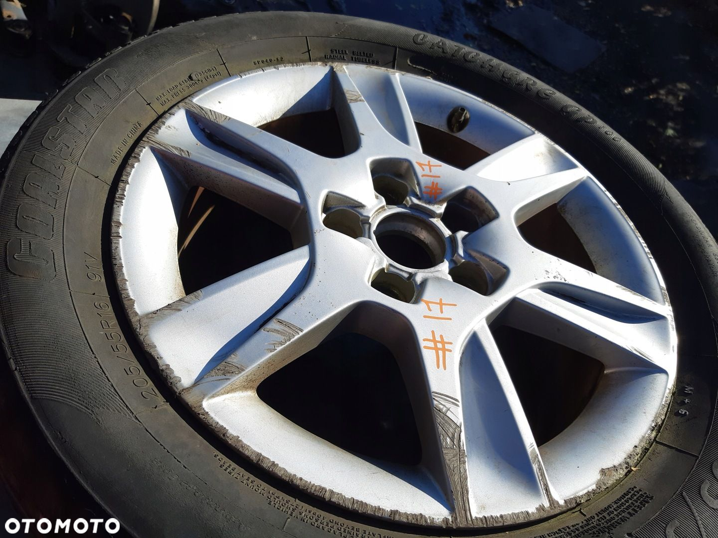 AUDI A3 8P FELGA ALUMINIOWA 6.5" x 16" 5x112 ET 50 8P0601025AN - 2