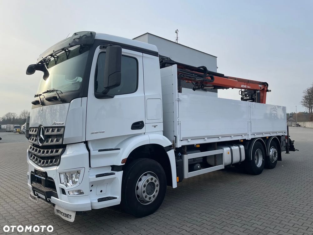 Mercedes-Benz Arocs 2545, HDS ATLAS 186.3 - PILOT - 2