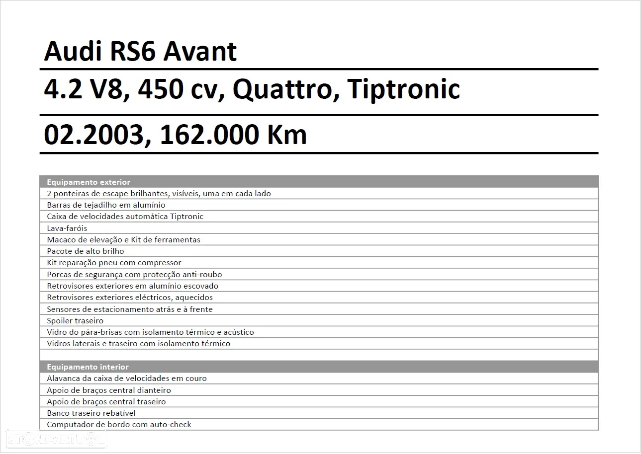 Audi RS6 Avant 4.2 V8 Tiptronic - 50