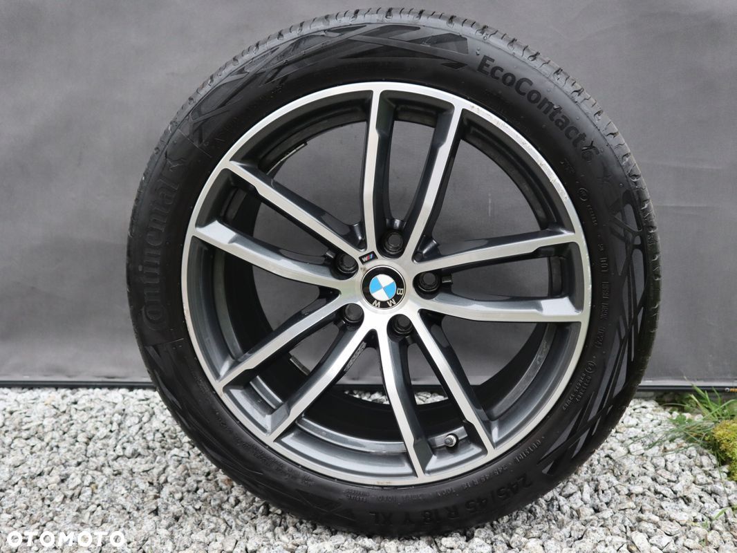KOŁA FELGI ALUMINIOWE BMW G30 G31 SERIA 5 18 CALI WZ 662M OE SUPER STAN - 1
